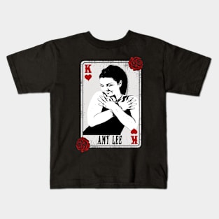 Vintage Card Amy Lee Kids T-Shirt